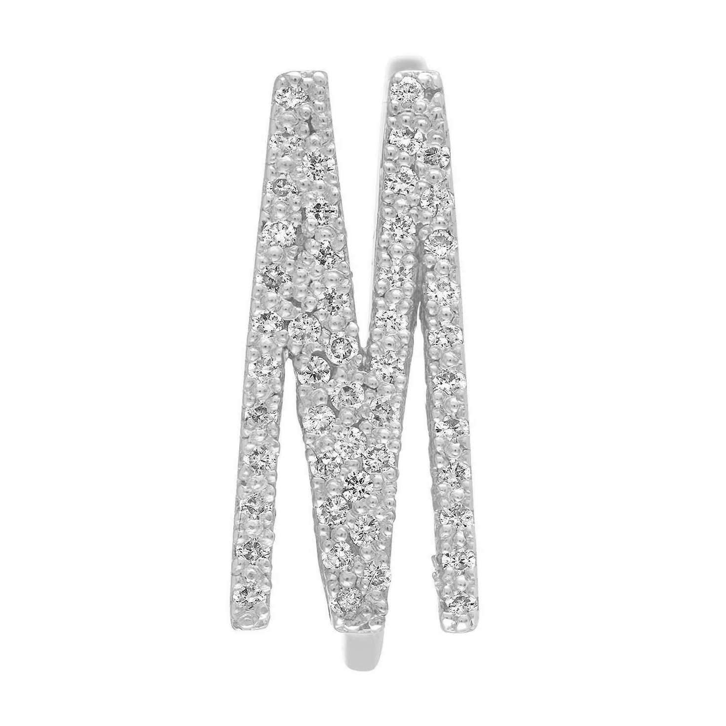 Pave Initial Statement Stack Ring