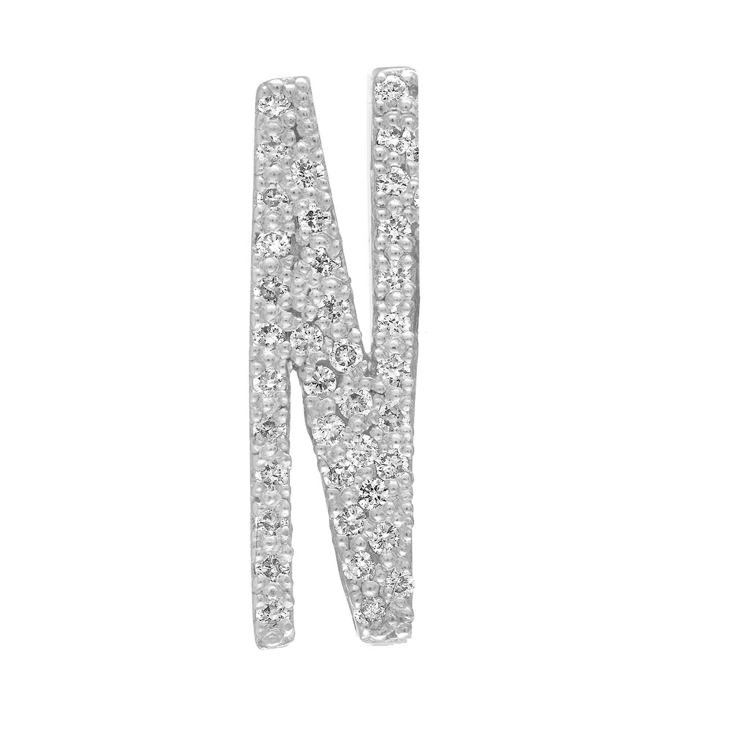 Pave Initial Statement Stack Ring