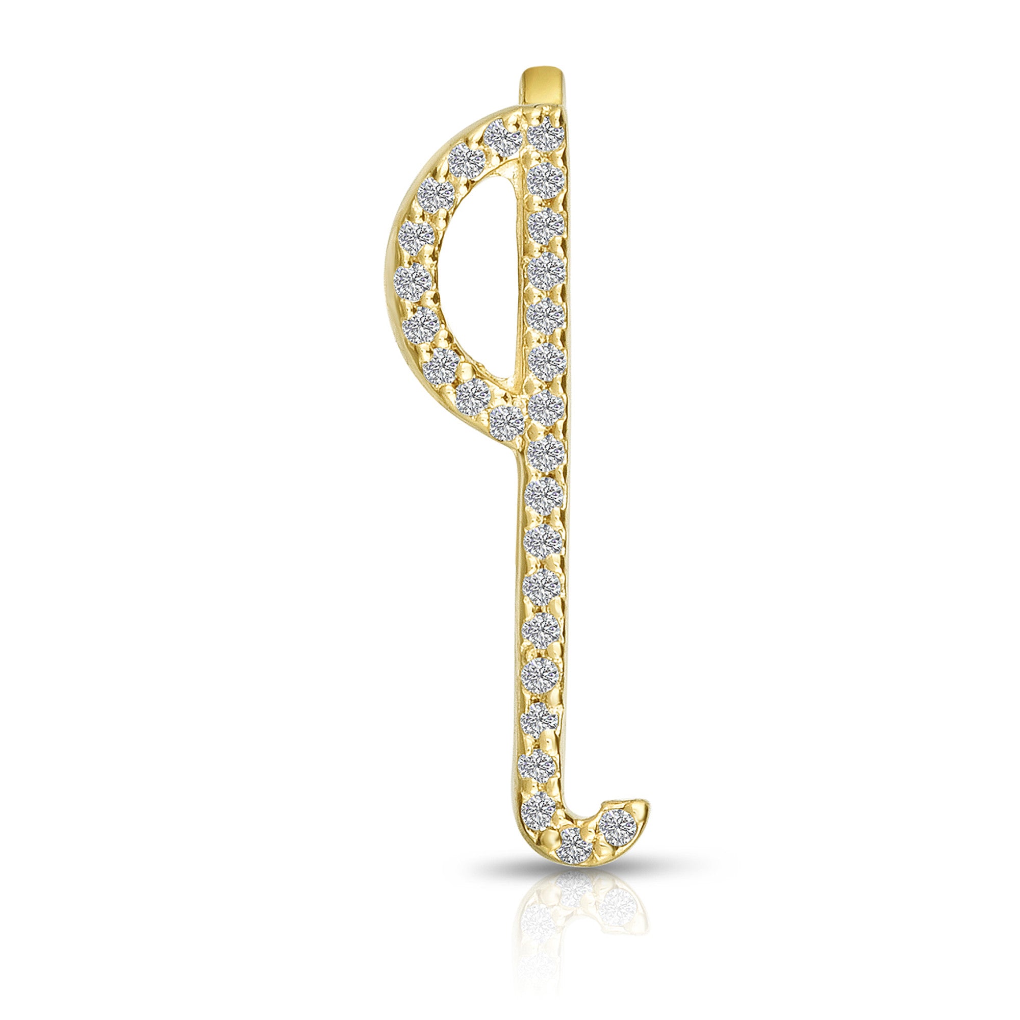 Pave Initial Statement Stack Ring