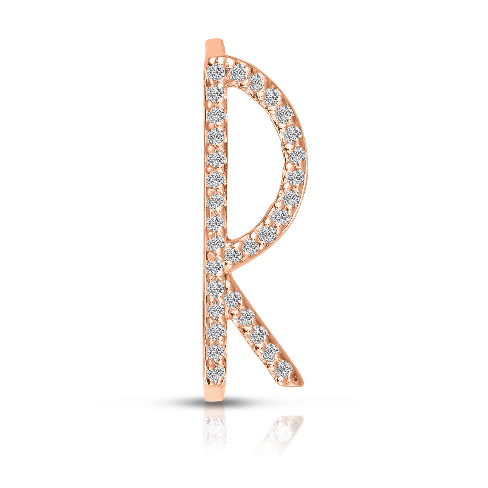 Pave Initial Statement Stack Ring