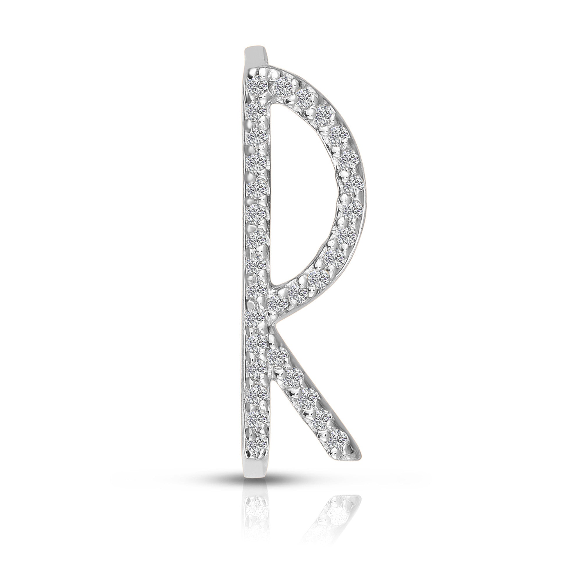 Pave Initial Statement Stack Ring