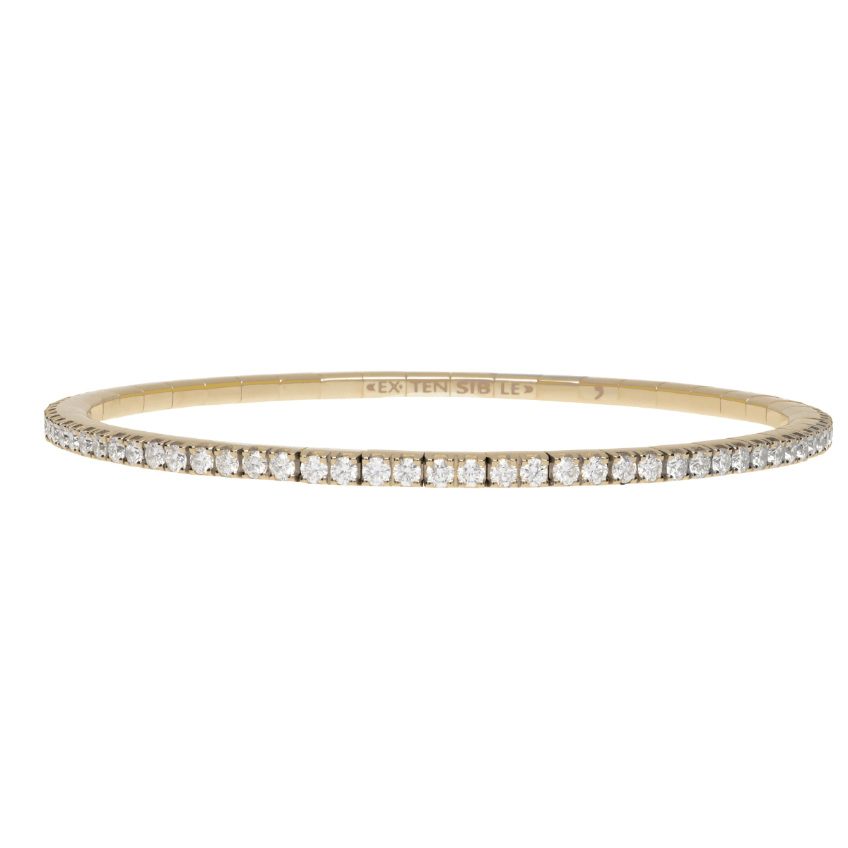 Extensible Round Tennis Bracelet Stephanie Gottlieb