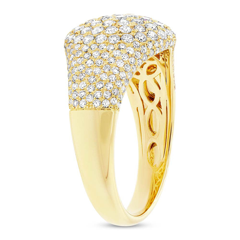 Madison Domed Pave Pinky Ring