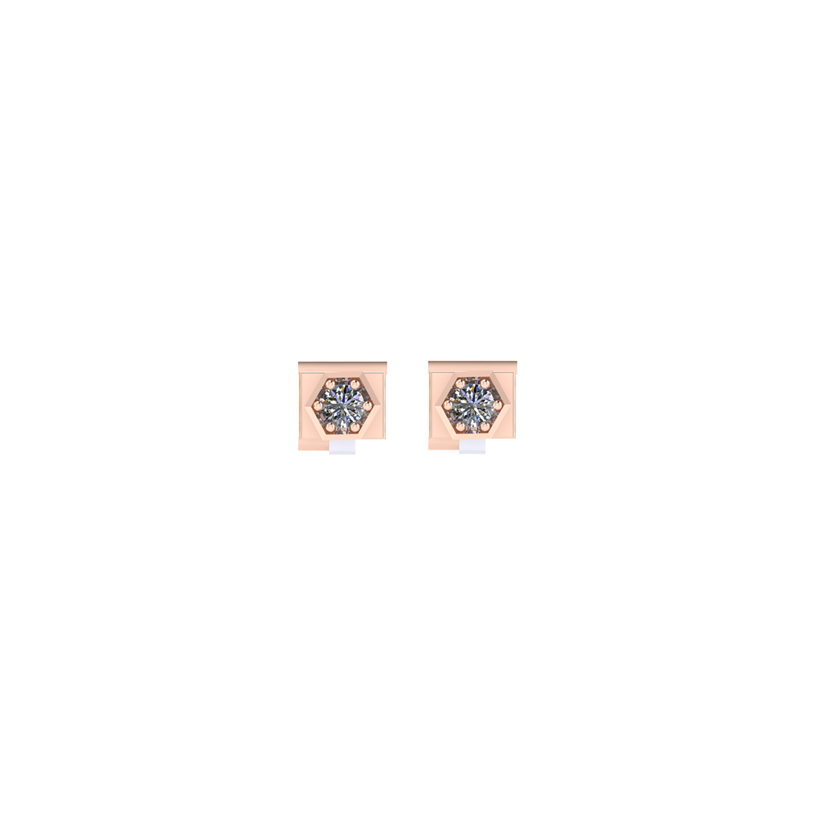 Pair of Diamond Stoppers for Personalized Slider Bangle™