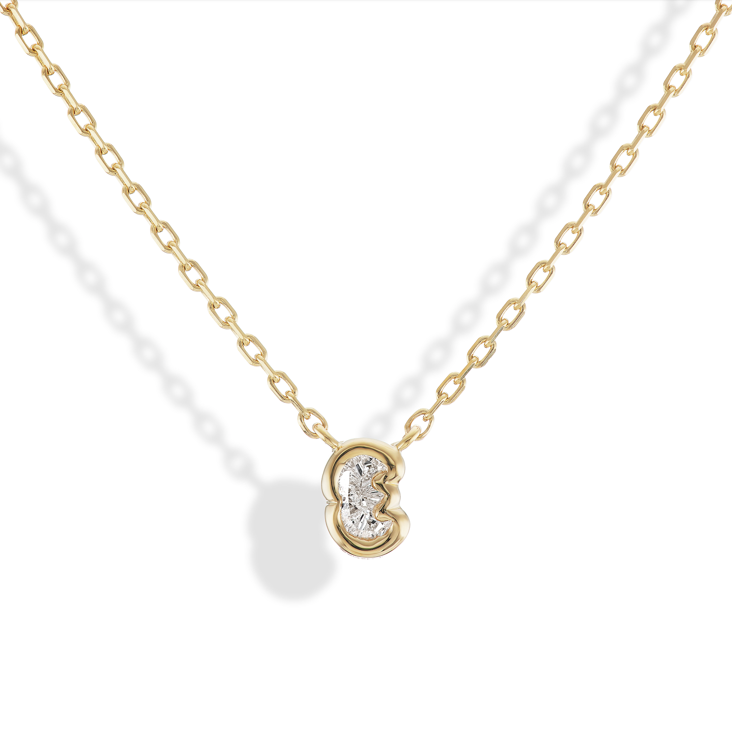 Bubble Bezel Necklace
