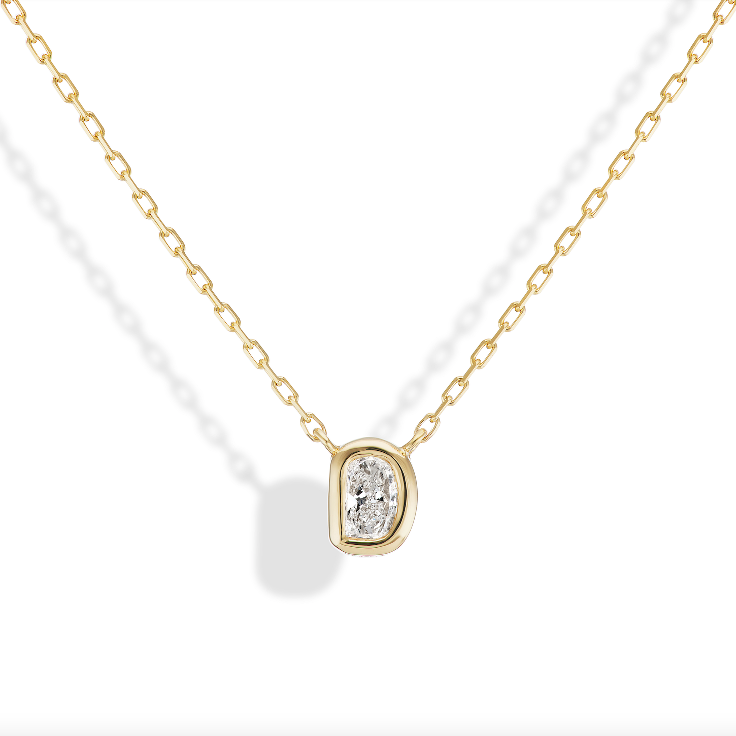 Bubble Bezel Necklace