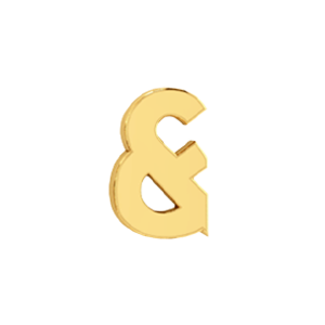 Slider Ampersand Charm