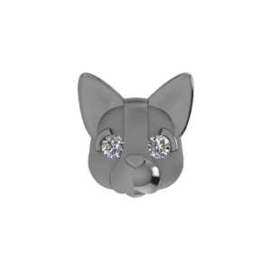 Slider French Bulldog Charm