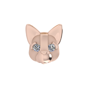 Slider French Bulldog Charm