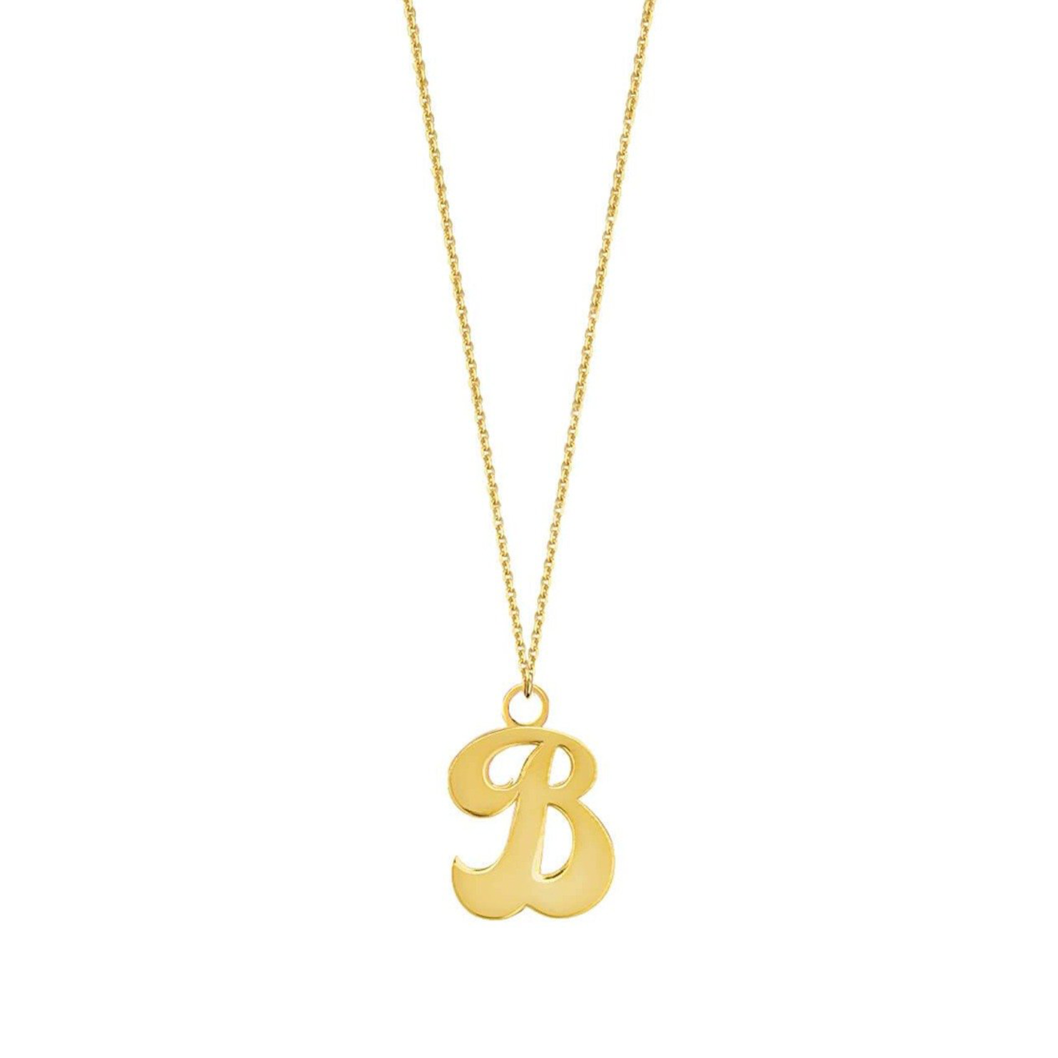 Cursive Initial Necklace