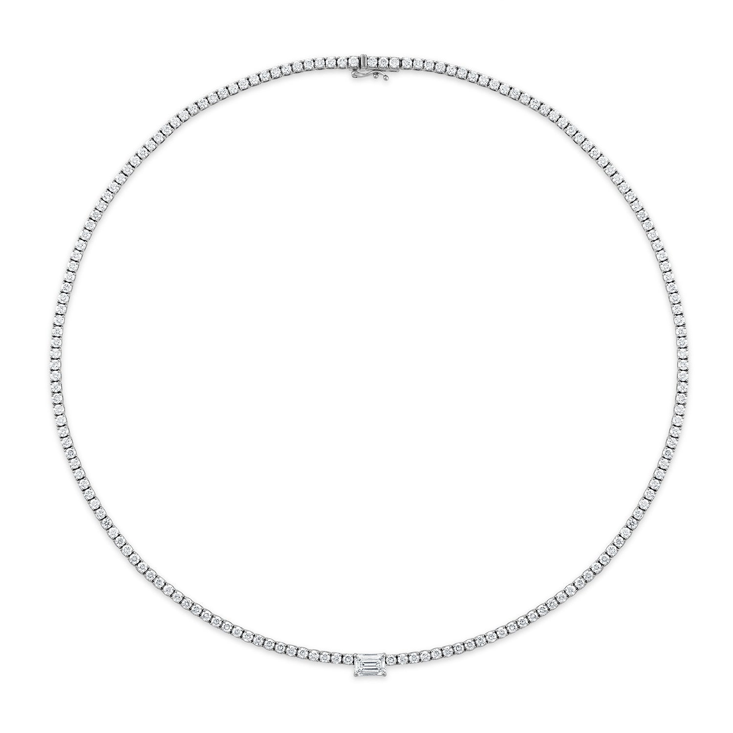 Cartier diamond deals tennis necklace