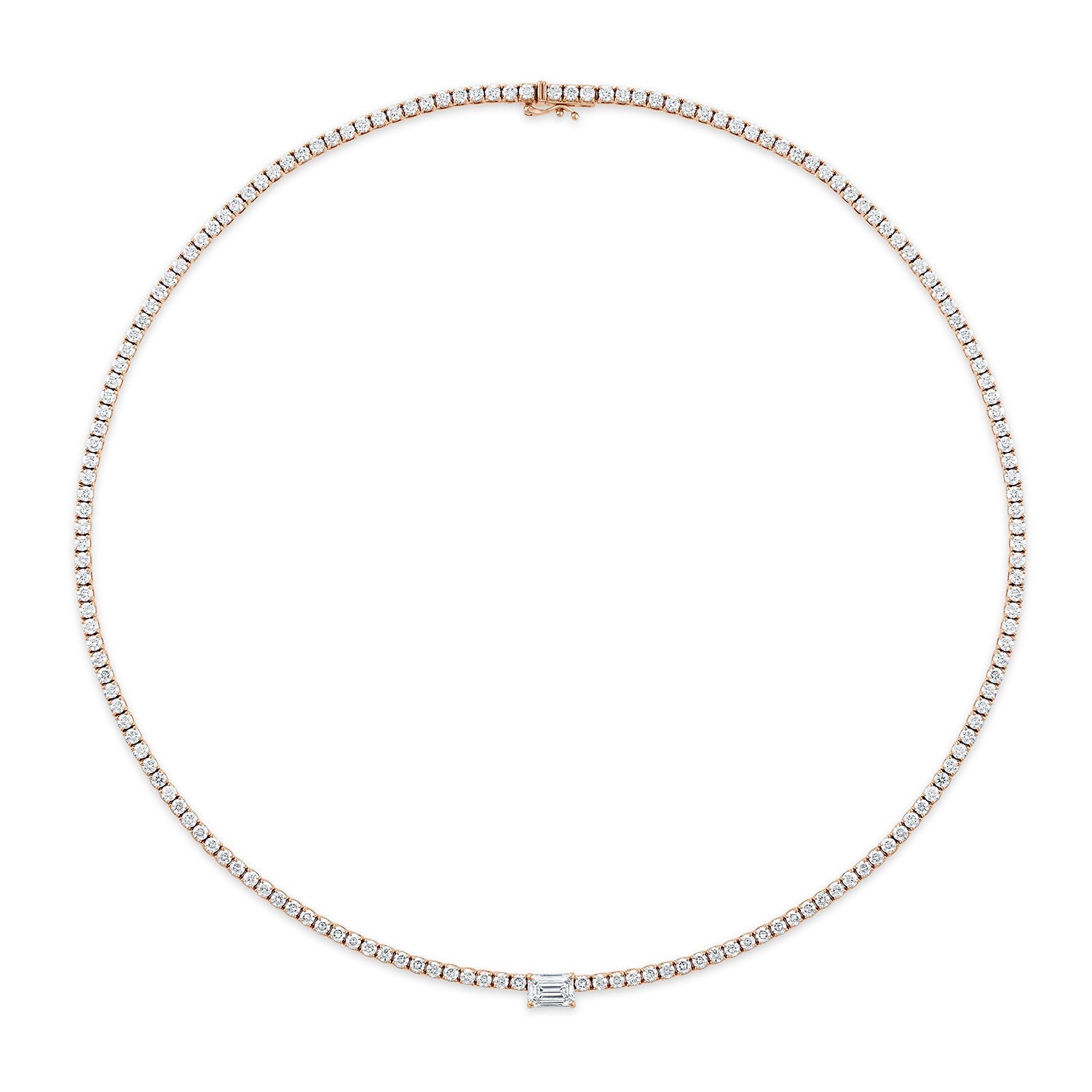 Marley Diamond Tennis Necklace