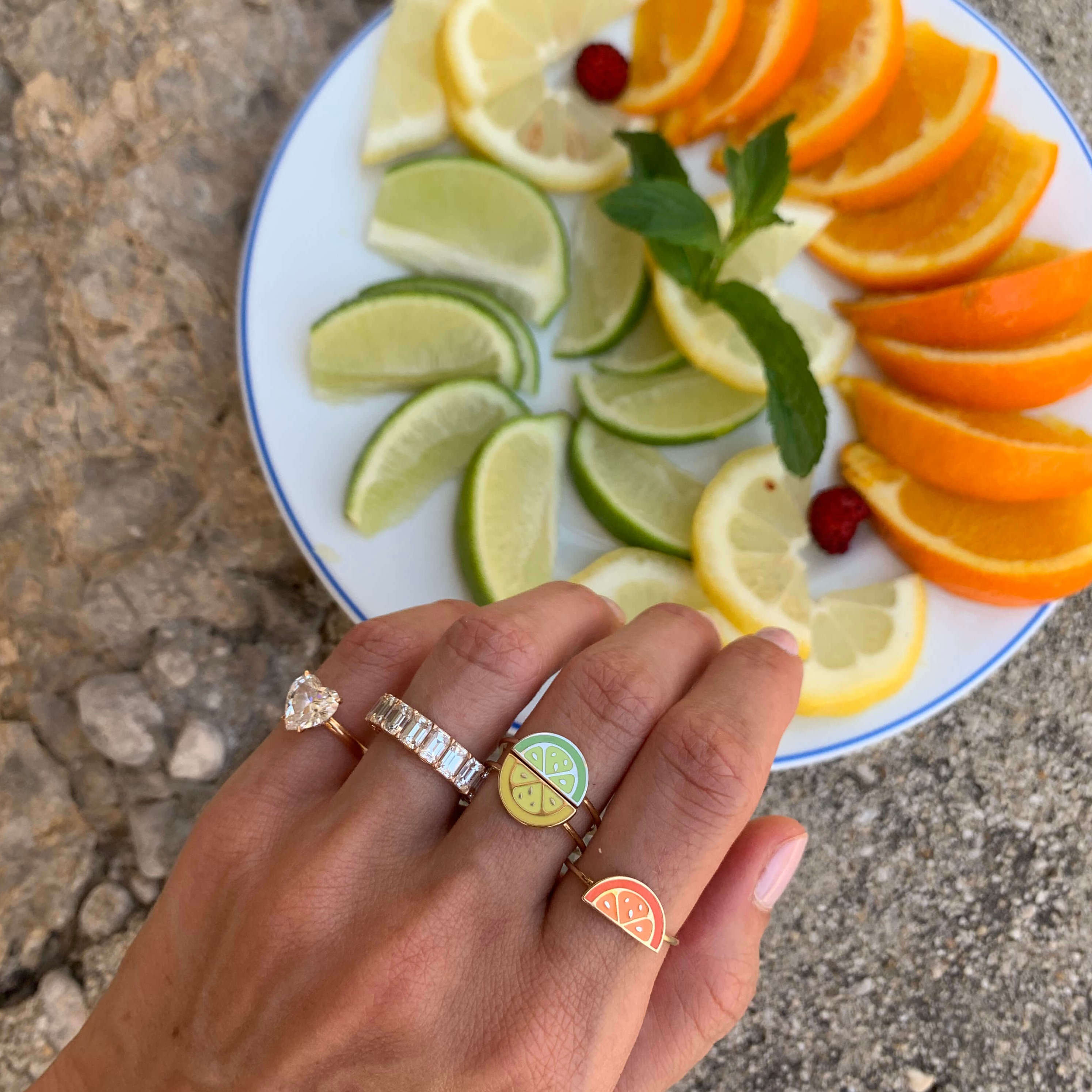 Spritz O' Clock Ring