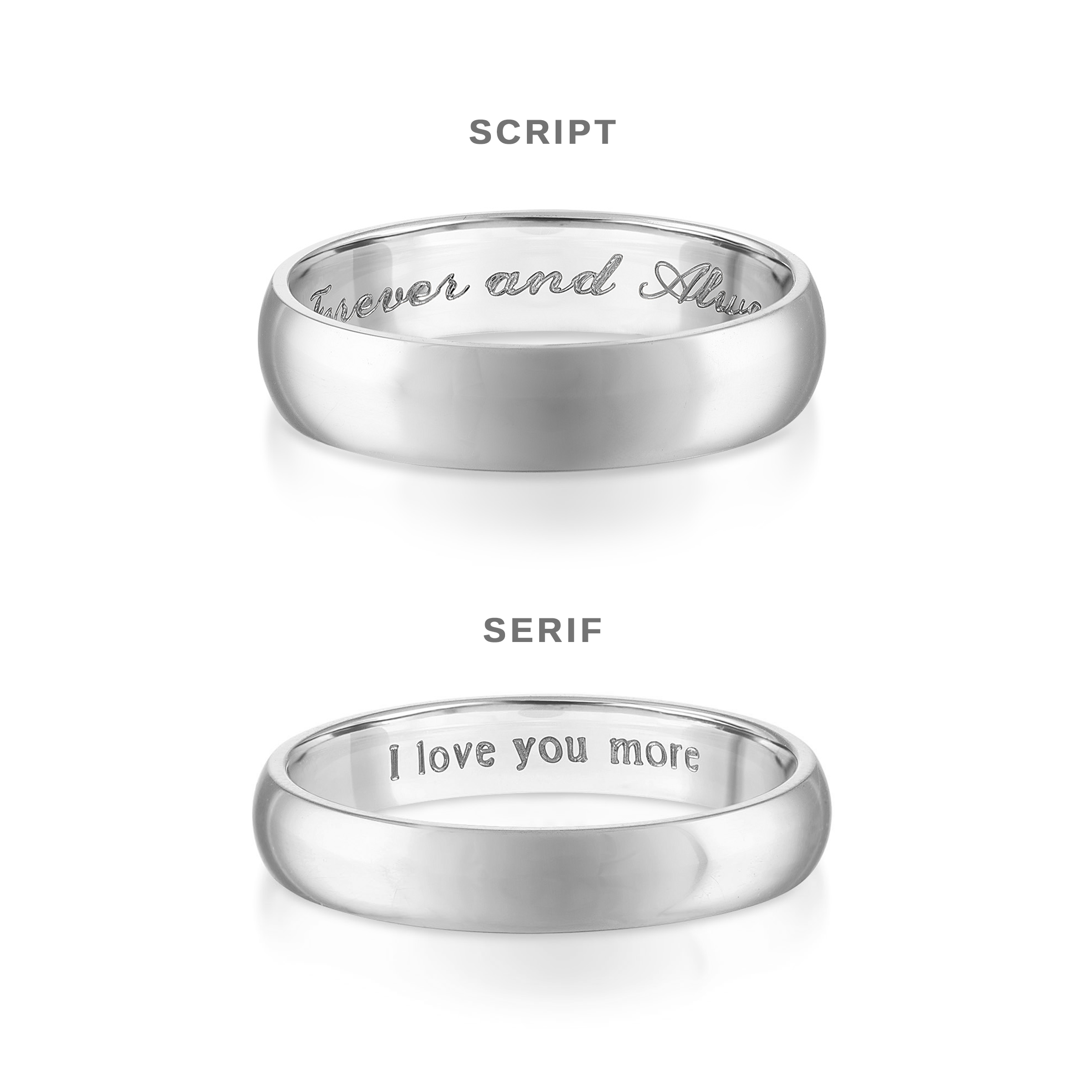 Men's Comfort Fit 4mm Band