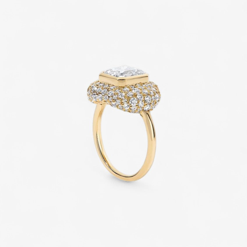 Candy Button Bombe Cocktail Ring