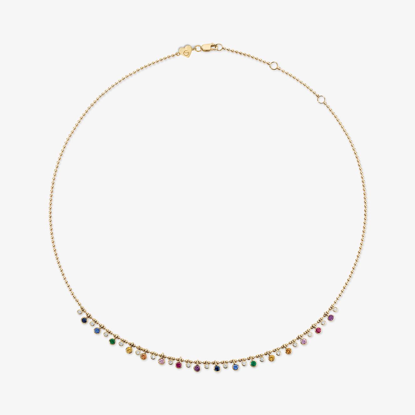 Dakota Gemstone Shaker Necklace