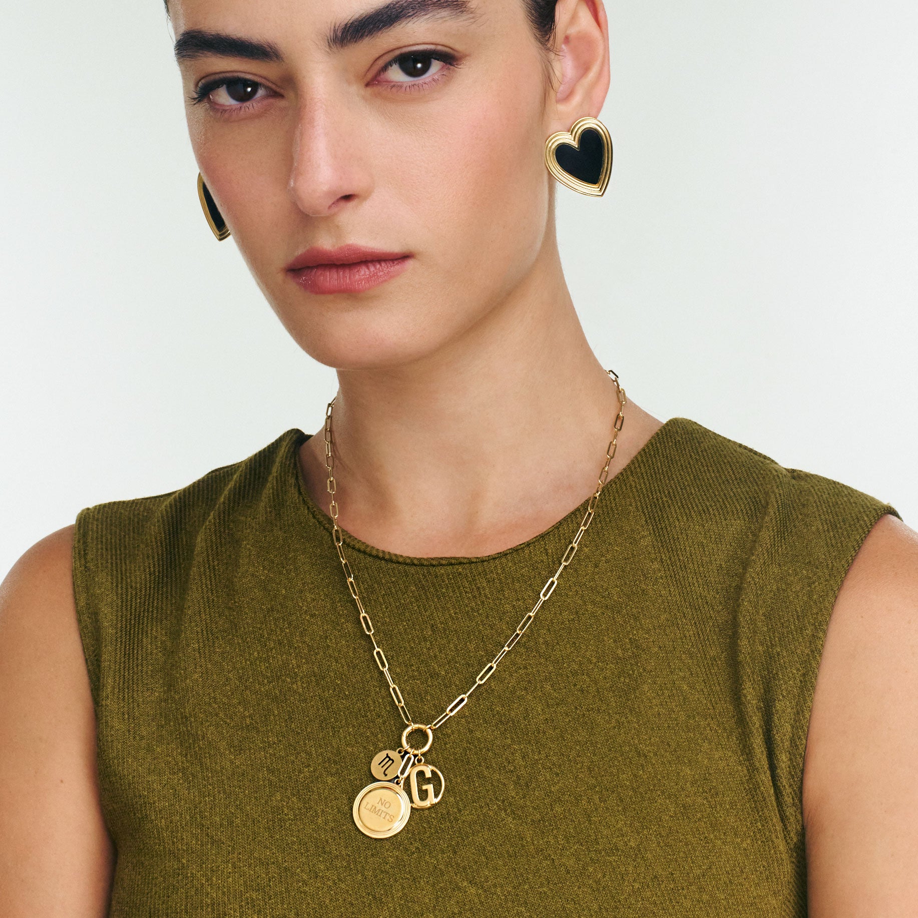 A Charmed Life Necklace- Gold Vermiel