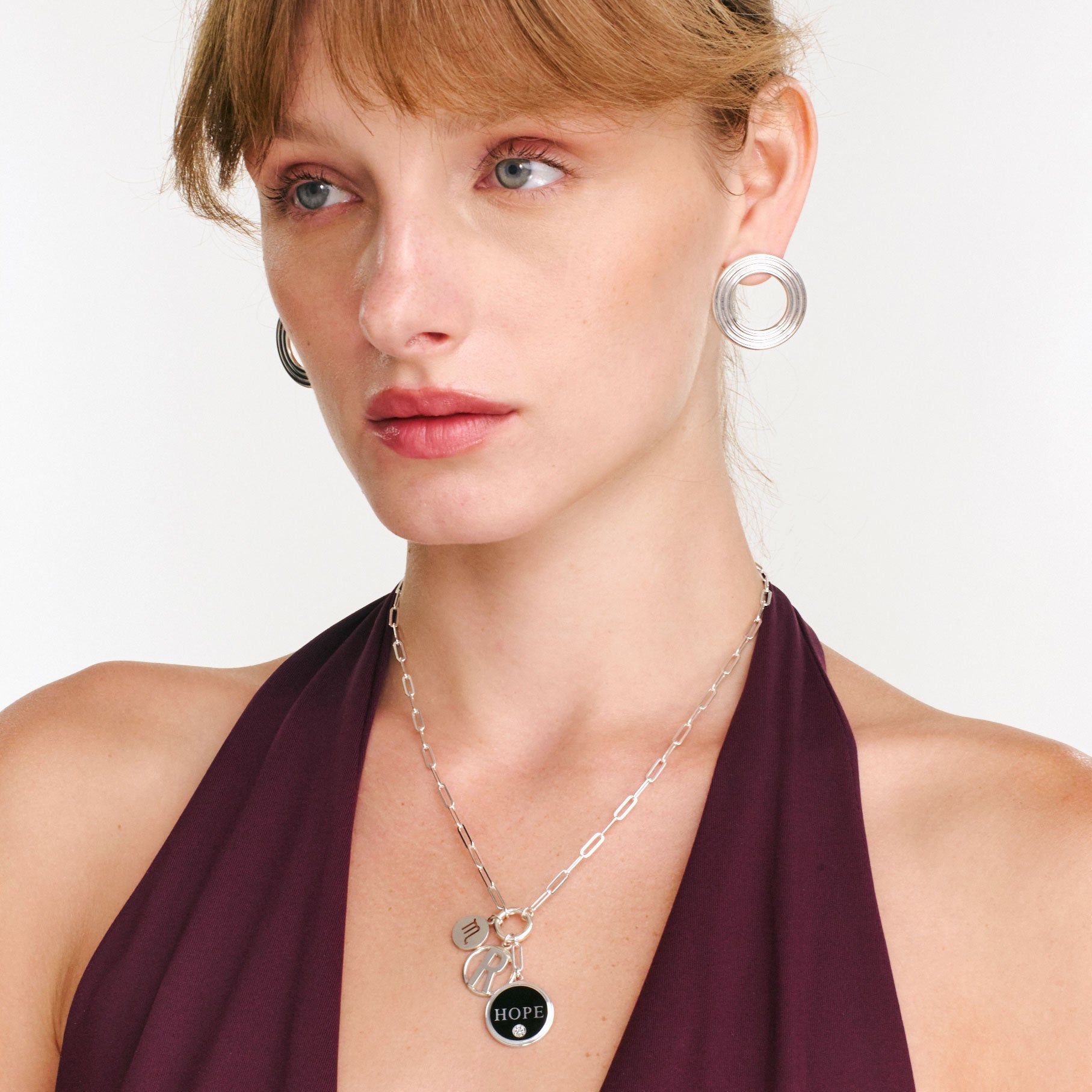 My Story Charm Necklace- Silver