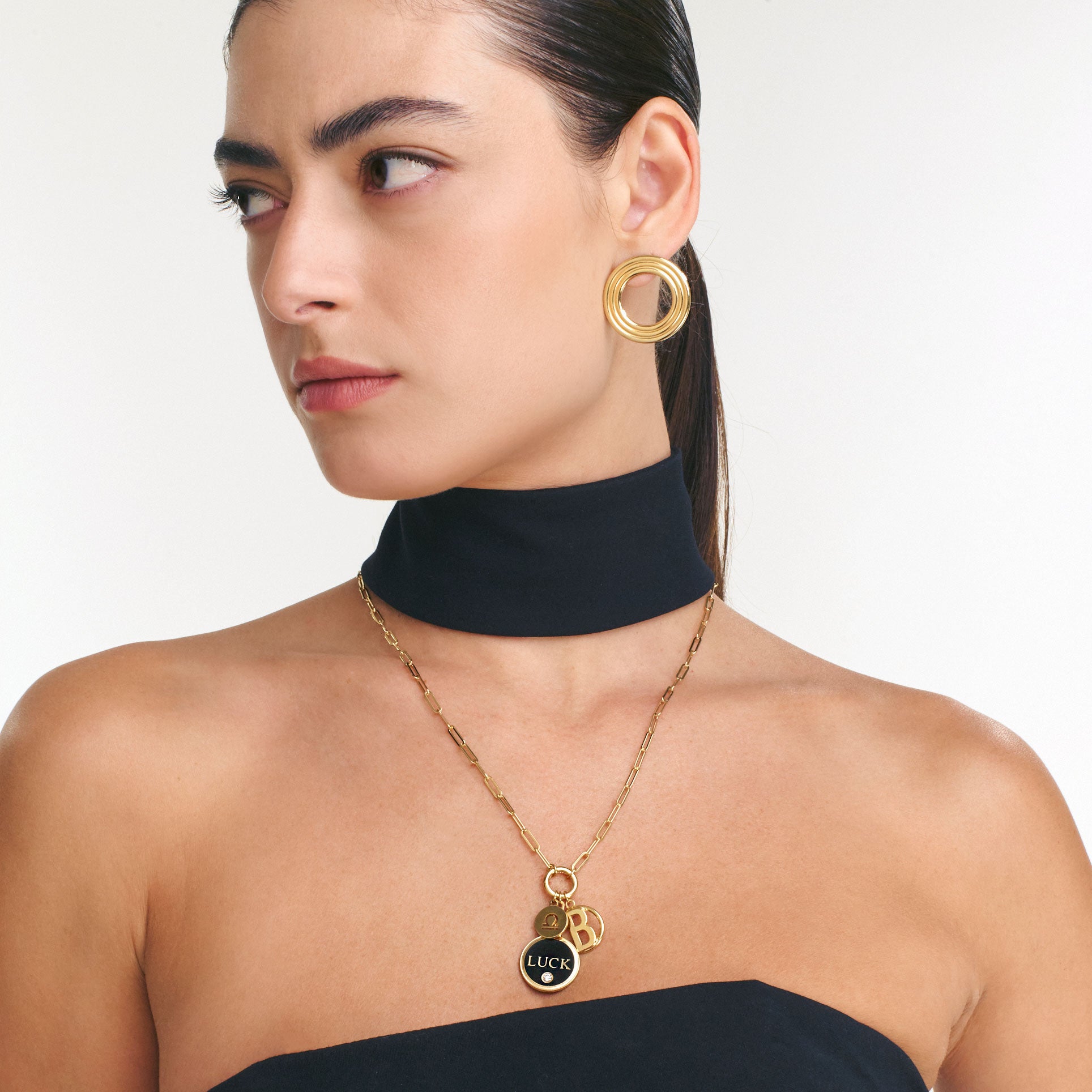 My Story Charm Necklace- Gold Vermiel