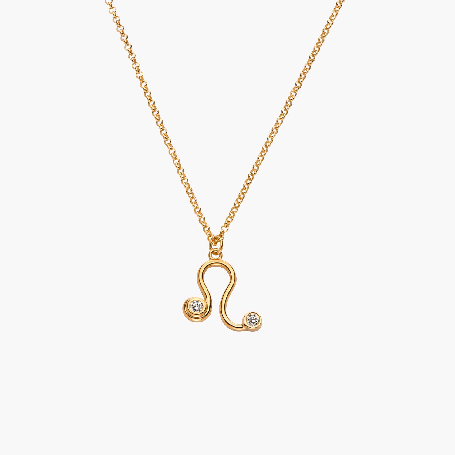 Give Me a Sign Zodiac Necklace- Gold Vermeil