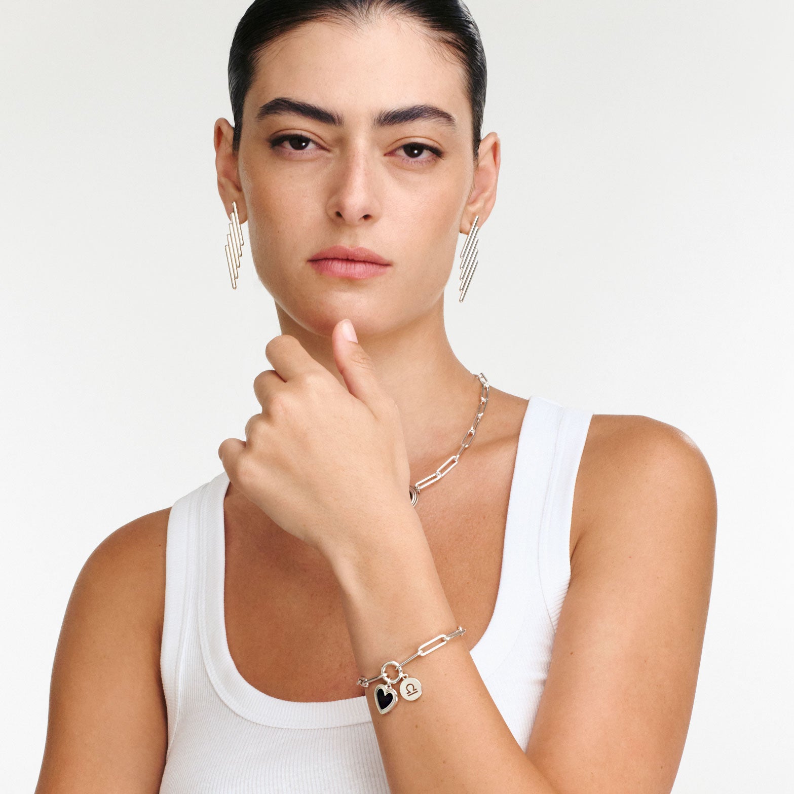 The Golden Hour Zodiac Bracelet- Silver
