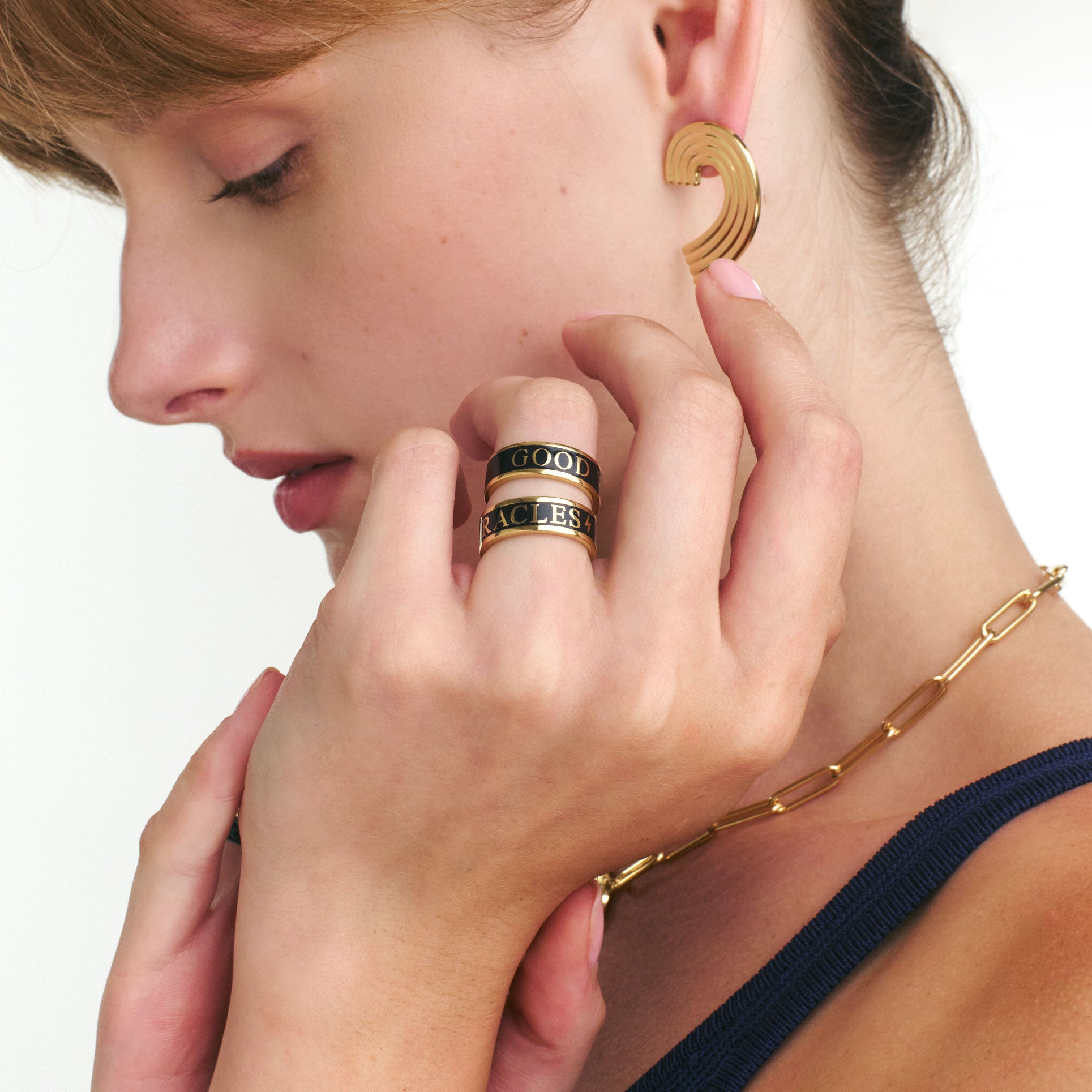 Inner Light Ring - Gold Vermeil