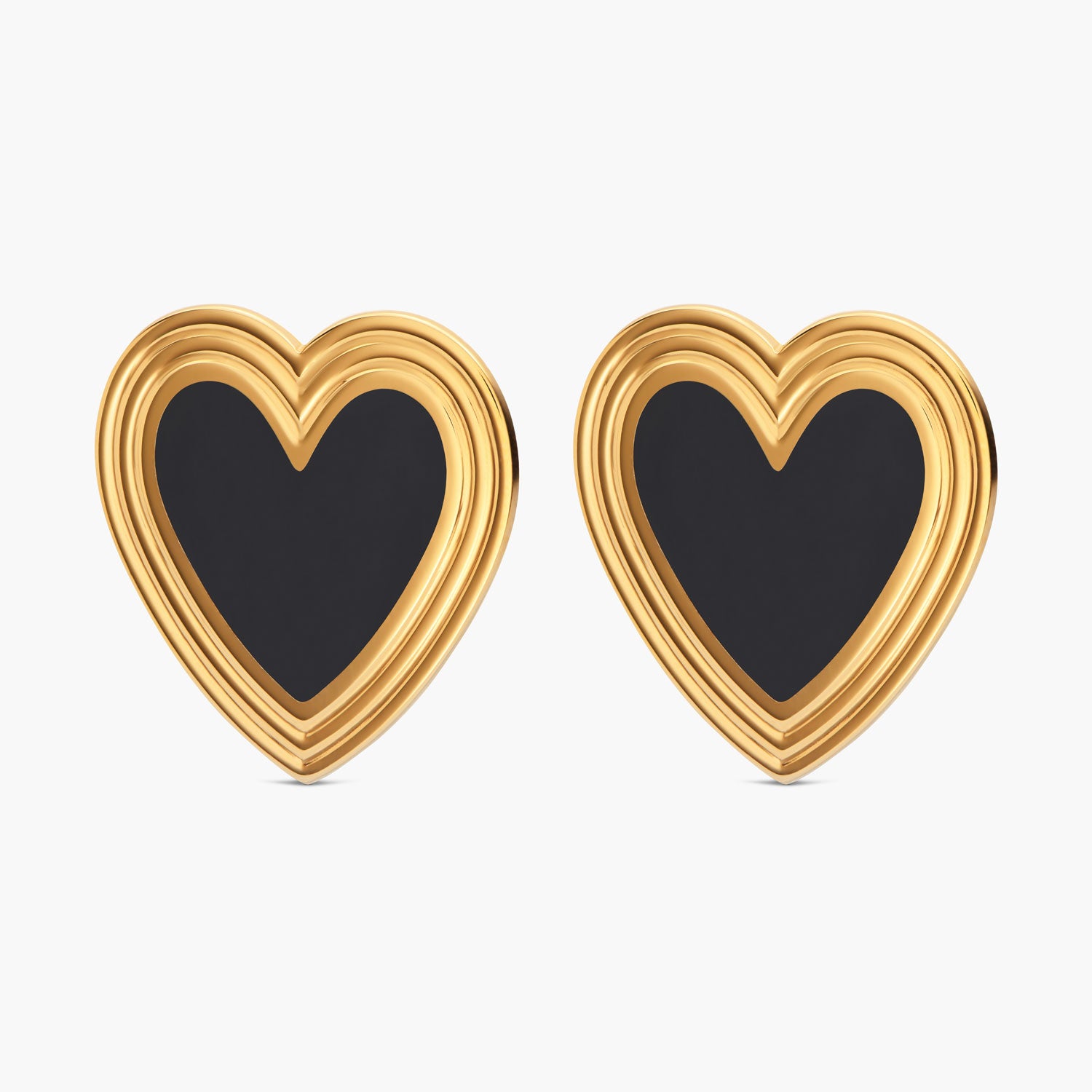The Golden Hour Stud Earrings  - Gold Vermeil