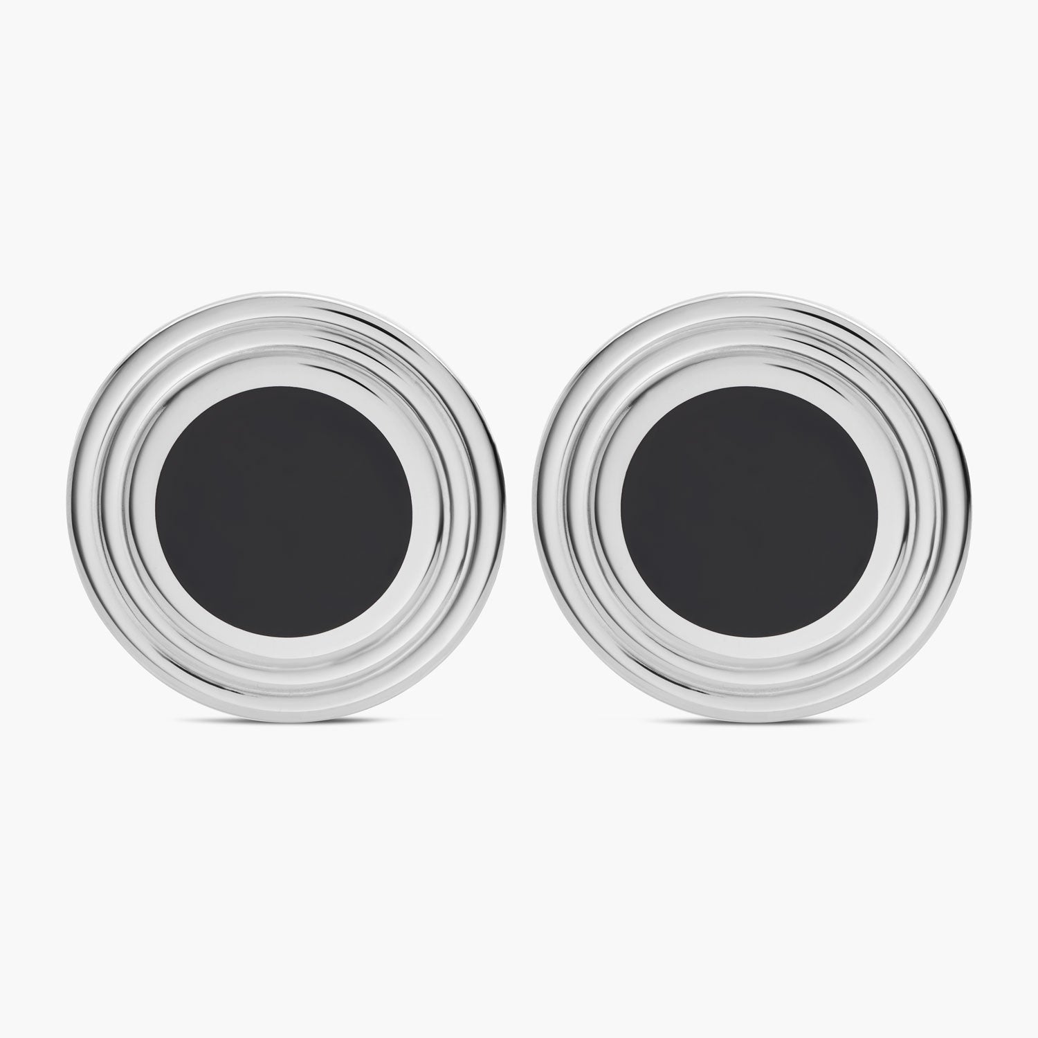 The Happy hour  Stud Earrings  - Silver