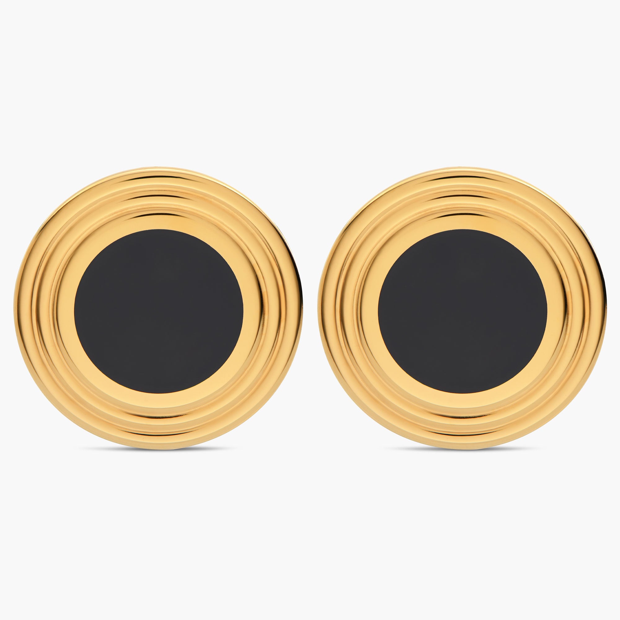 The Happy Hour Stud Earrings  - Gold Vermeil