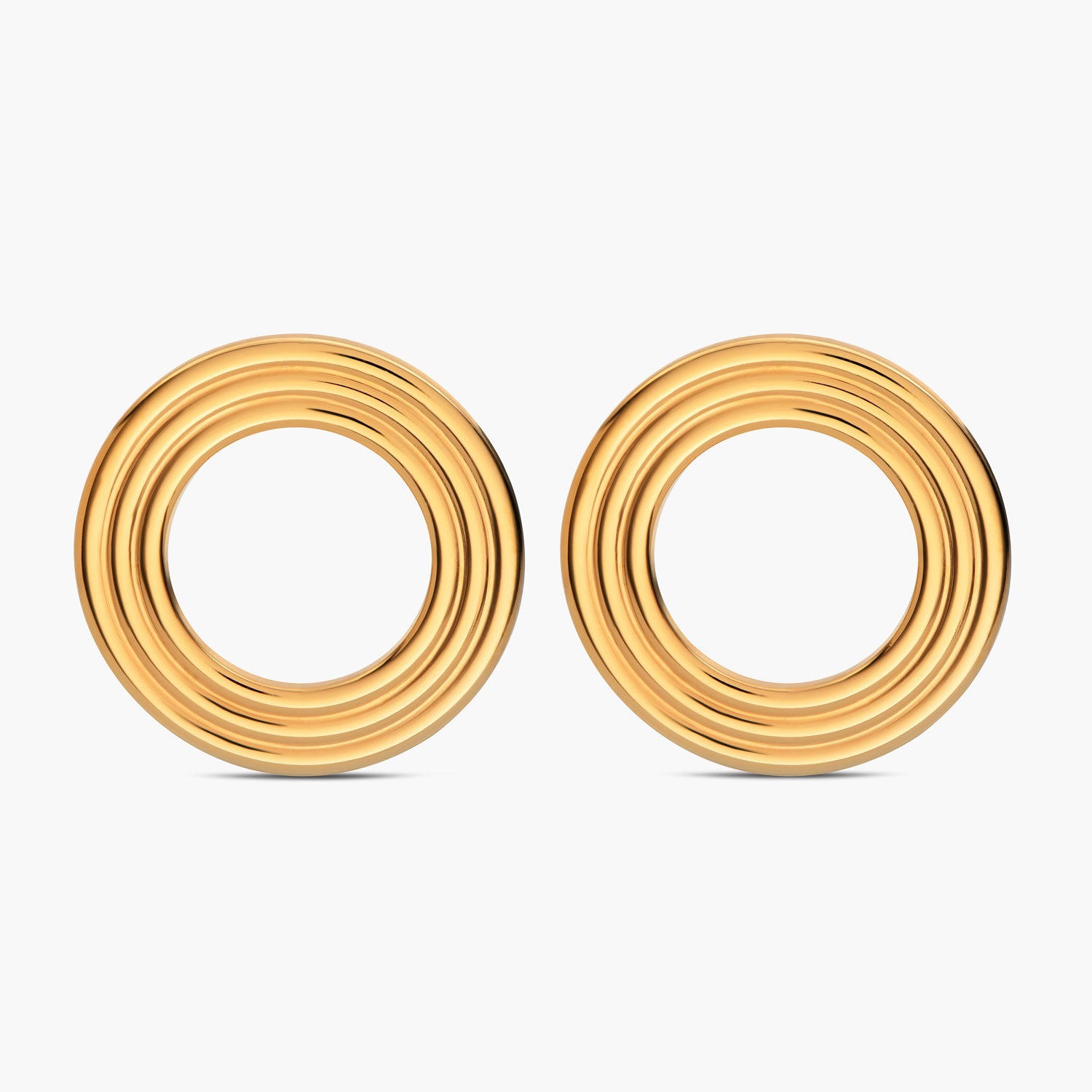 The Spotlight Studs- Gold Vermeil