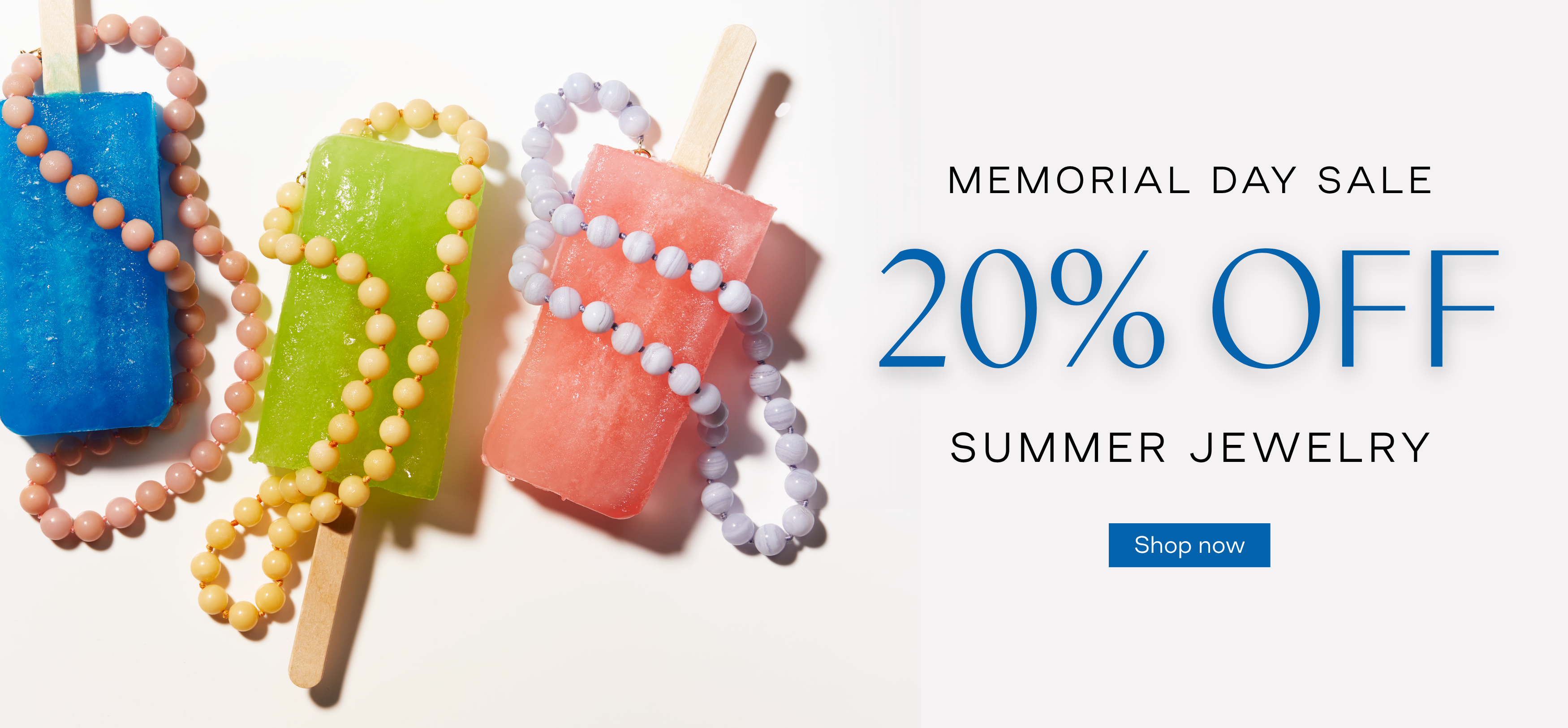 Memorial Day Sale 20% off summer jewelry