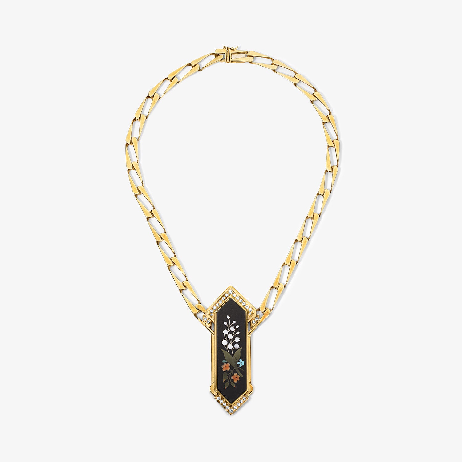 Vintage Mosaic Necklace