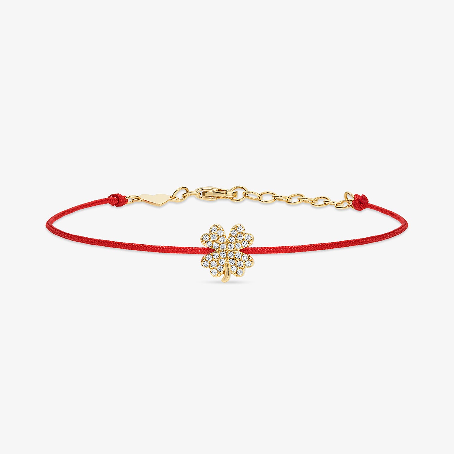 Token Clover I AM bracelet Red
