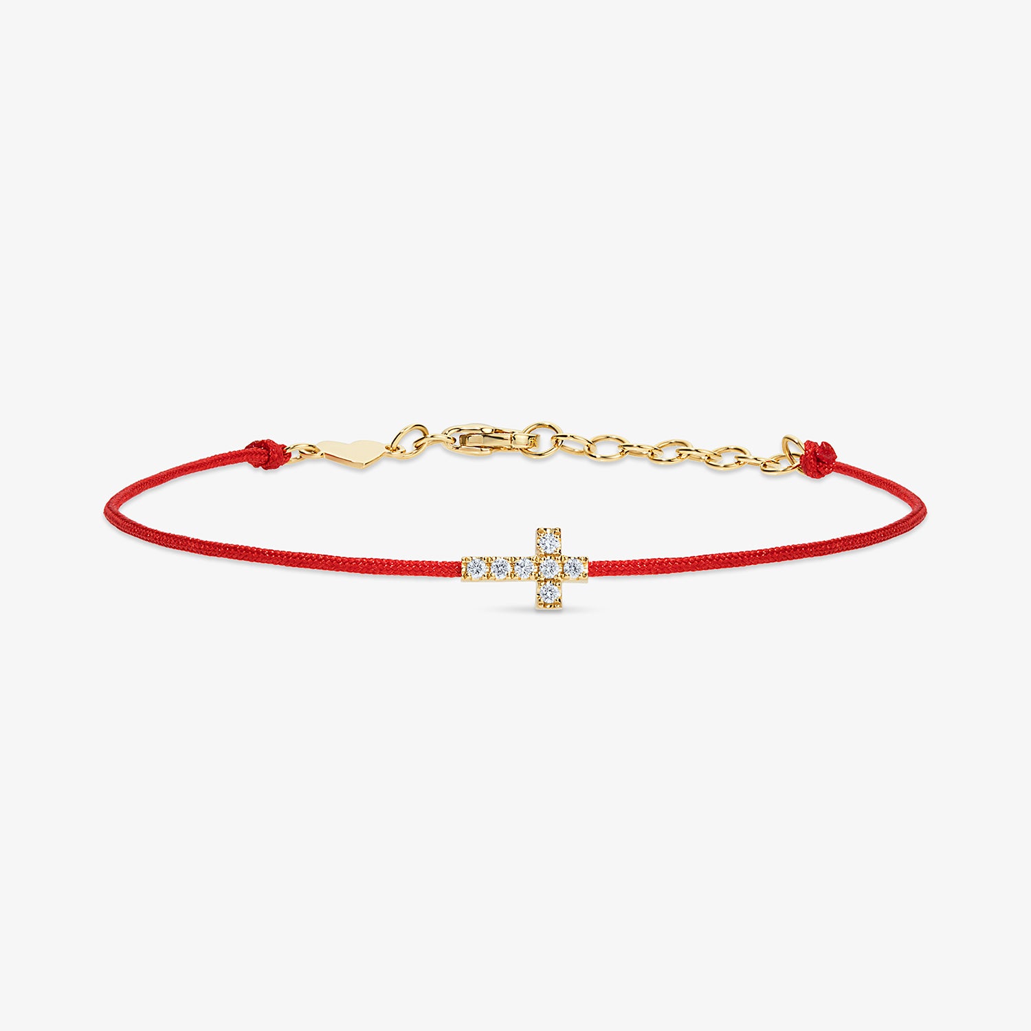 Token Cross I AM bracelet Red