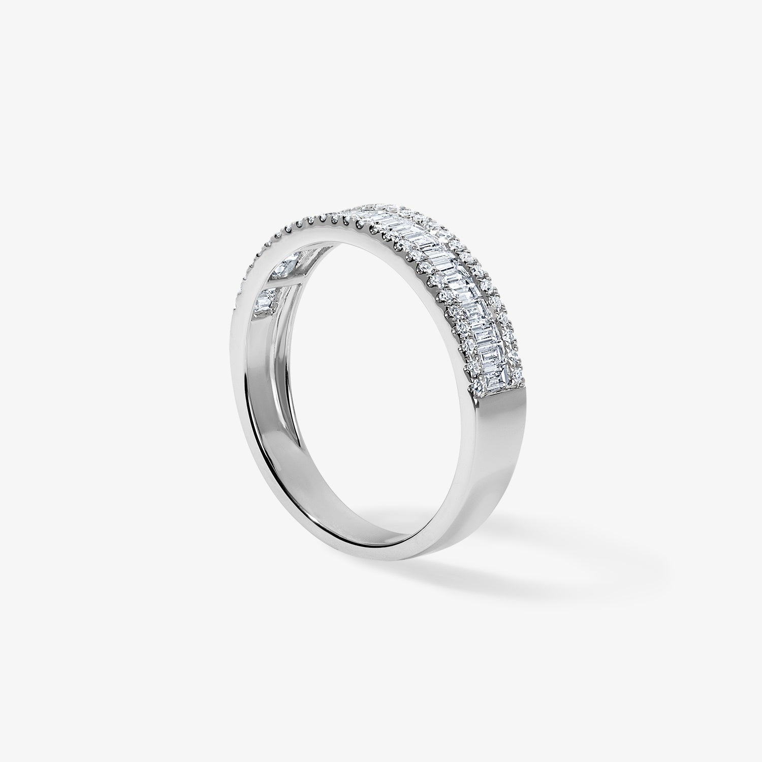 Julietta Pave Baguette Band