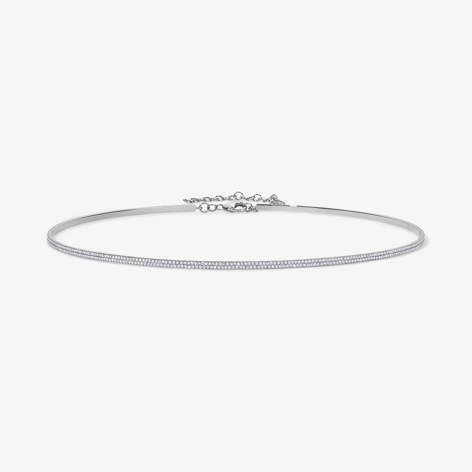 Signature Two Row Tennis Choker
