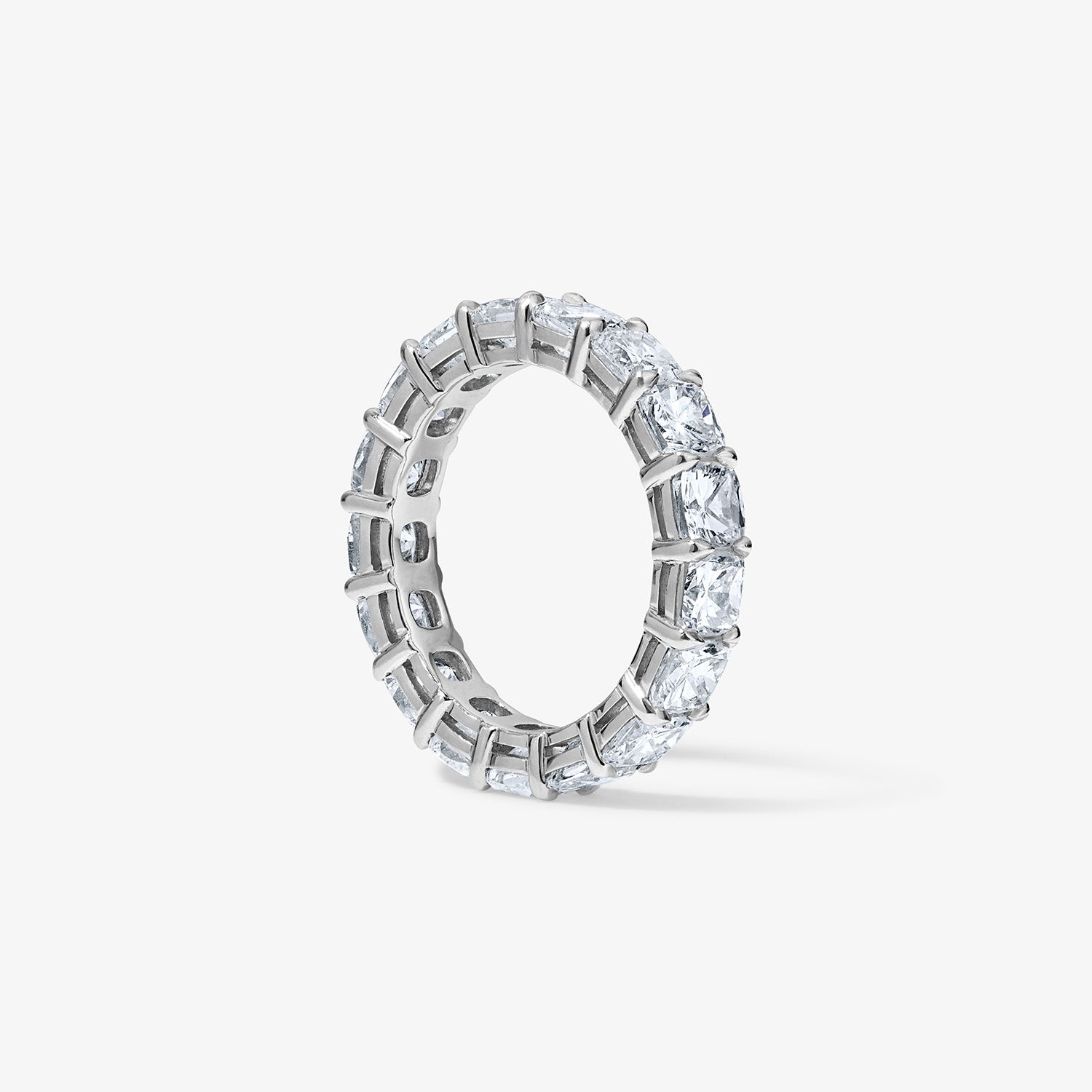 Signature Square Cushion Cut Eternity Band