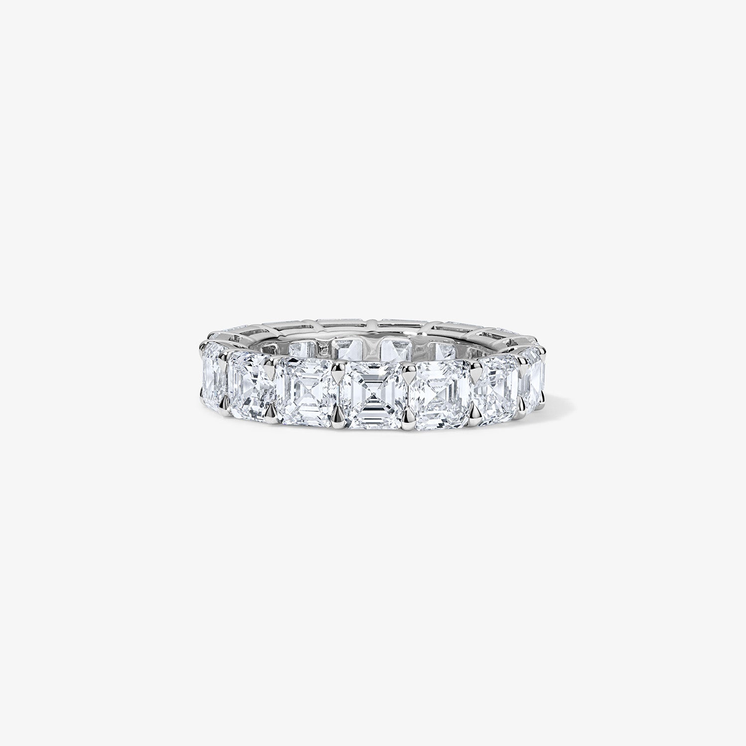 Signature Asscher Cut Eternity Band