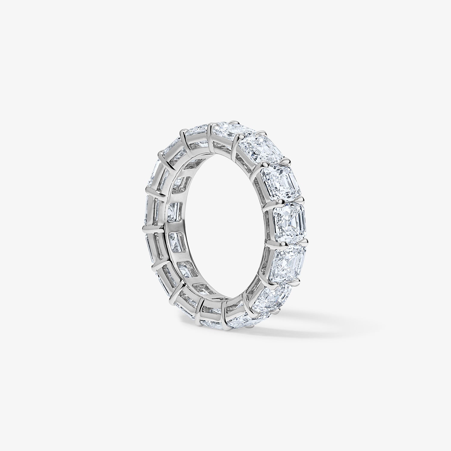Signature Asscher Cut Eternity Band
