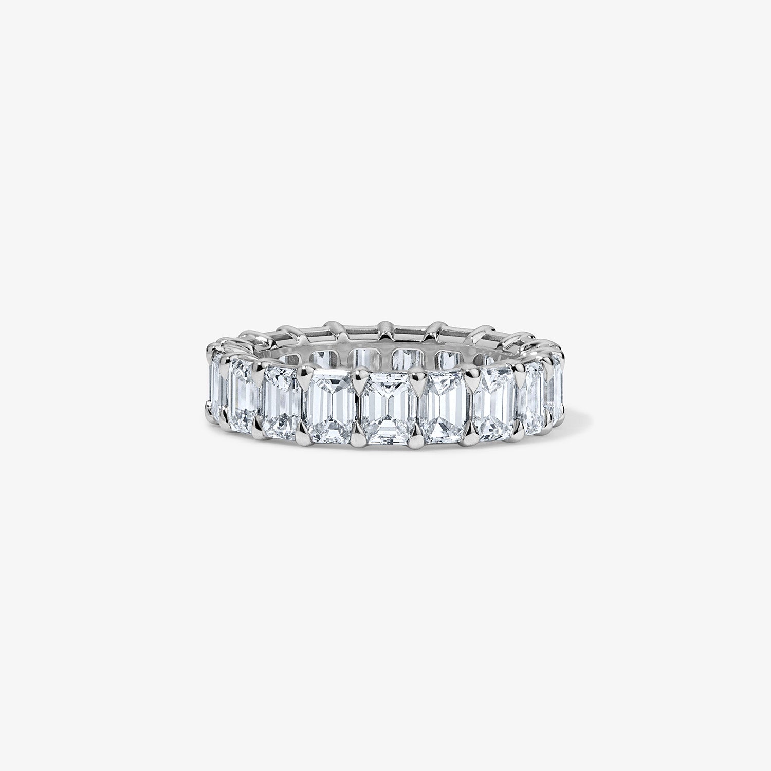 Signature Emerald Cut Eterntity Band