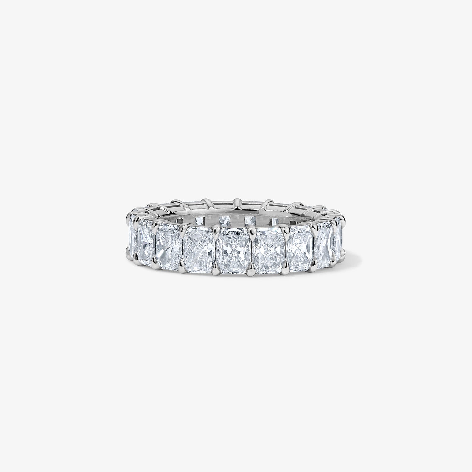 Signature Radiant Cut Eternity Band