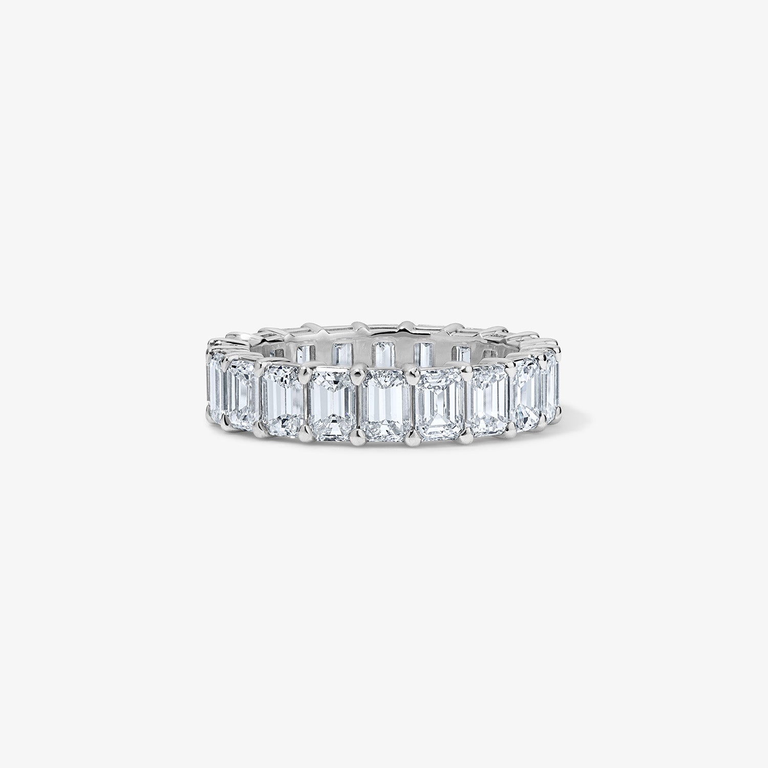 Signature Emerald Cut Eterntity Band
