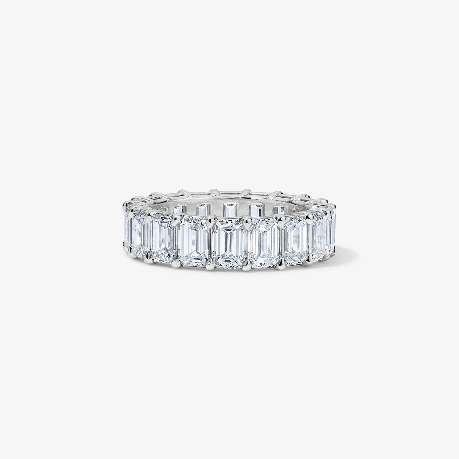 Signature Emerald Cut Eterntity Band