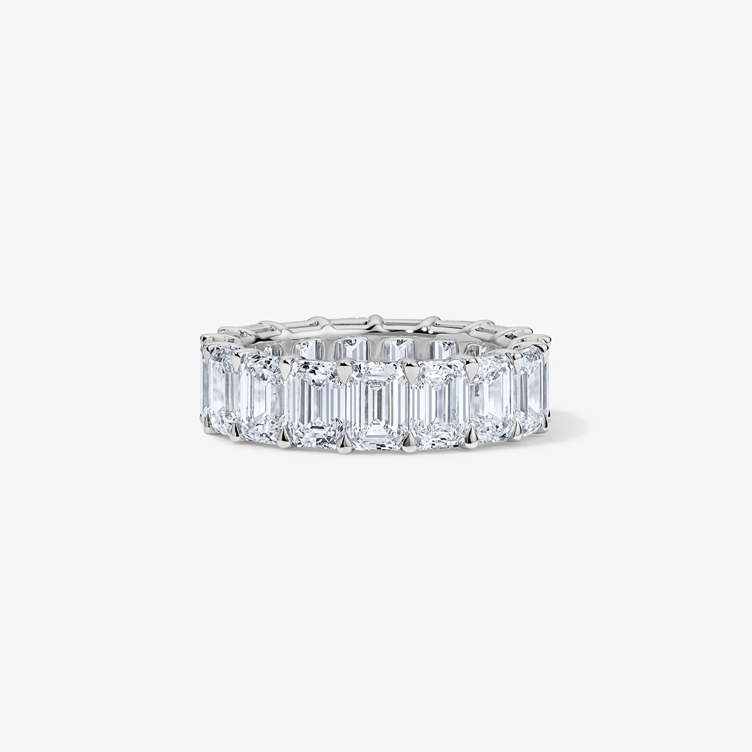 Signature Emerald Cut Eterntity Band