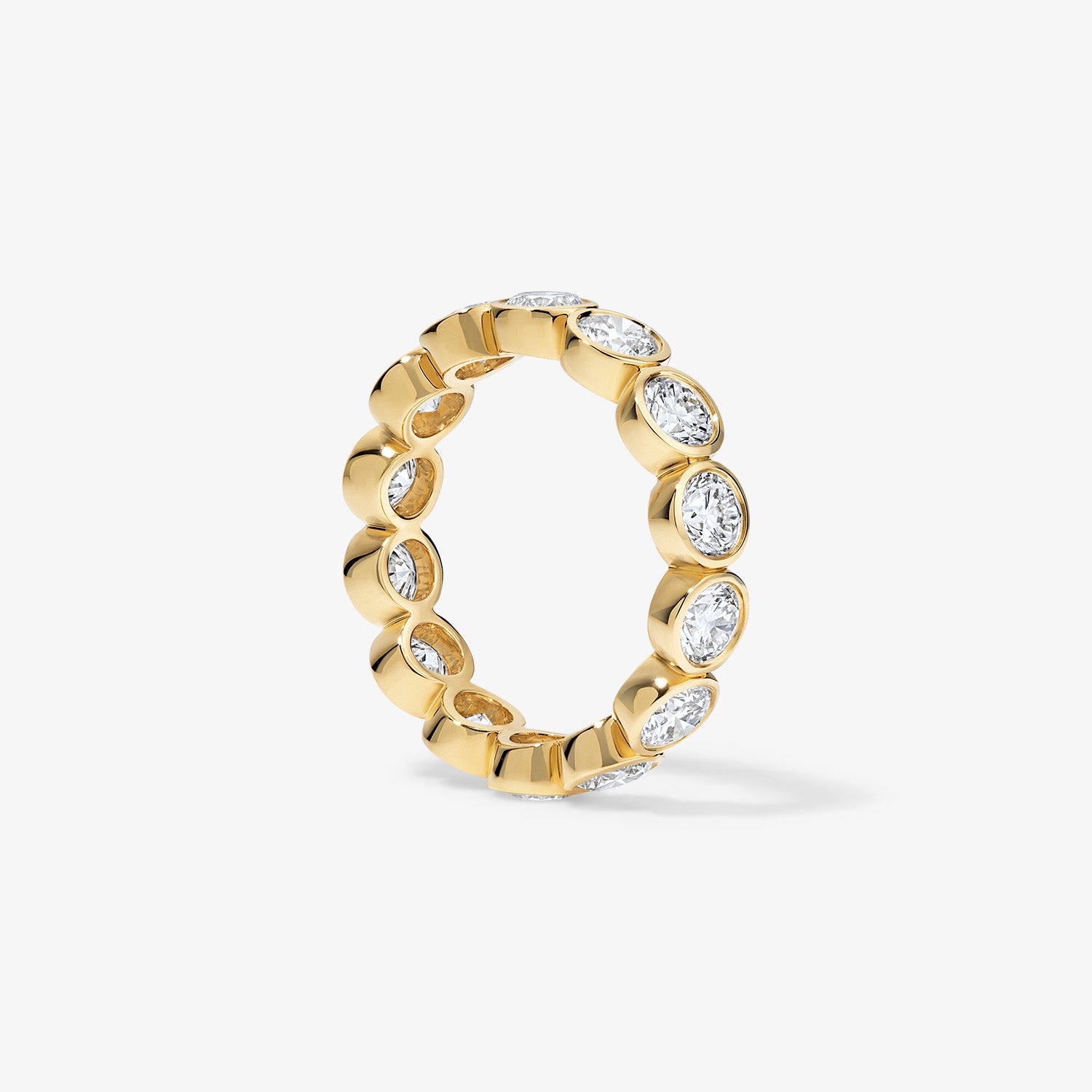 Margot Bezel Set Round Diamond Eternity Band