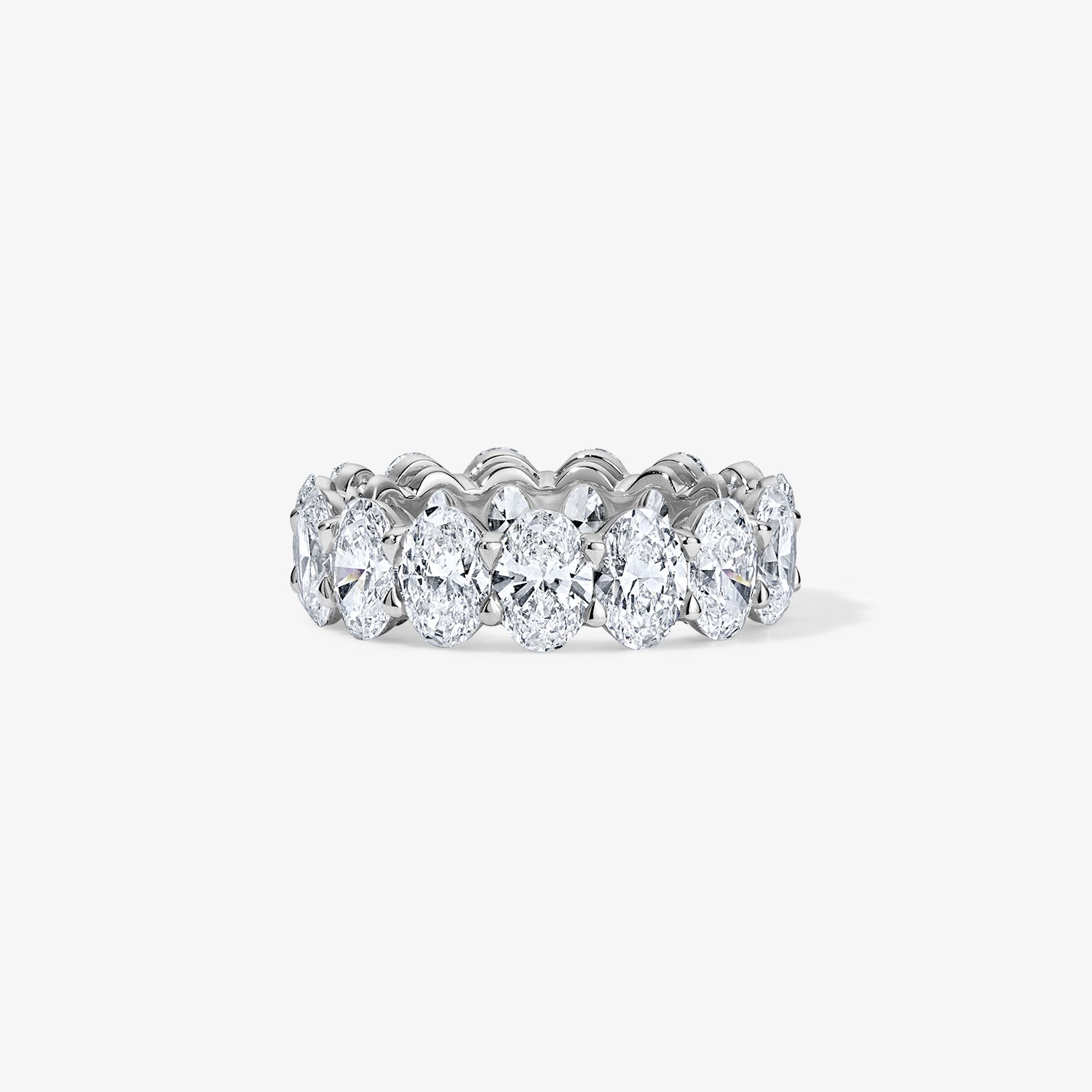 Signature Oval Diamond Eternity Band