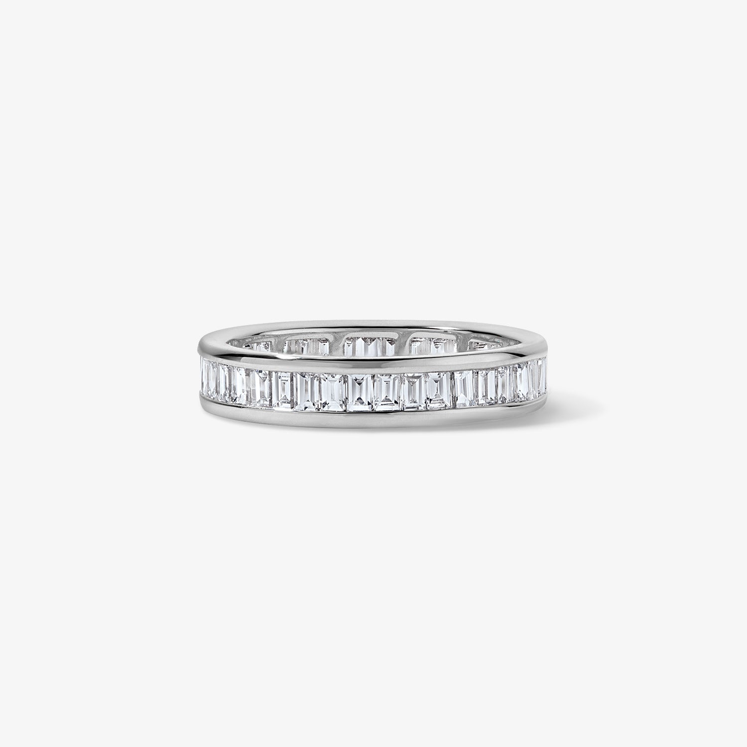 Julietta Baguette Ring 14K White Gold
