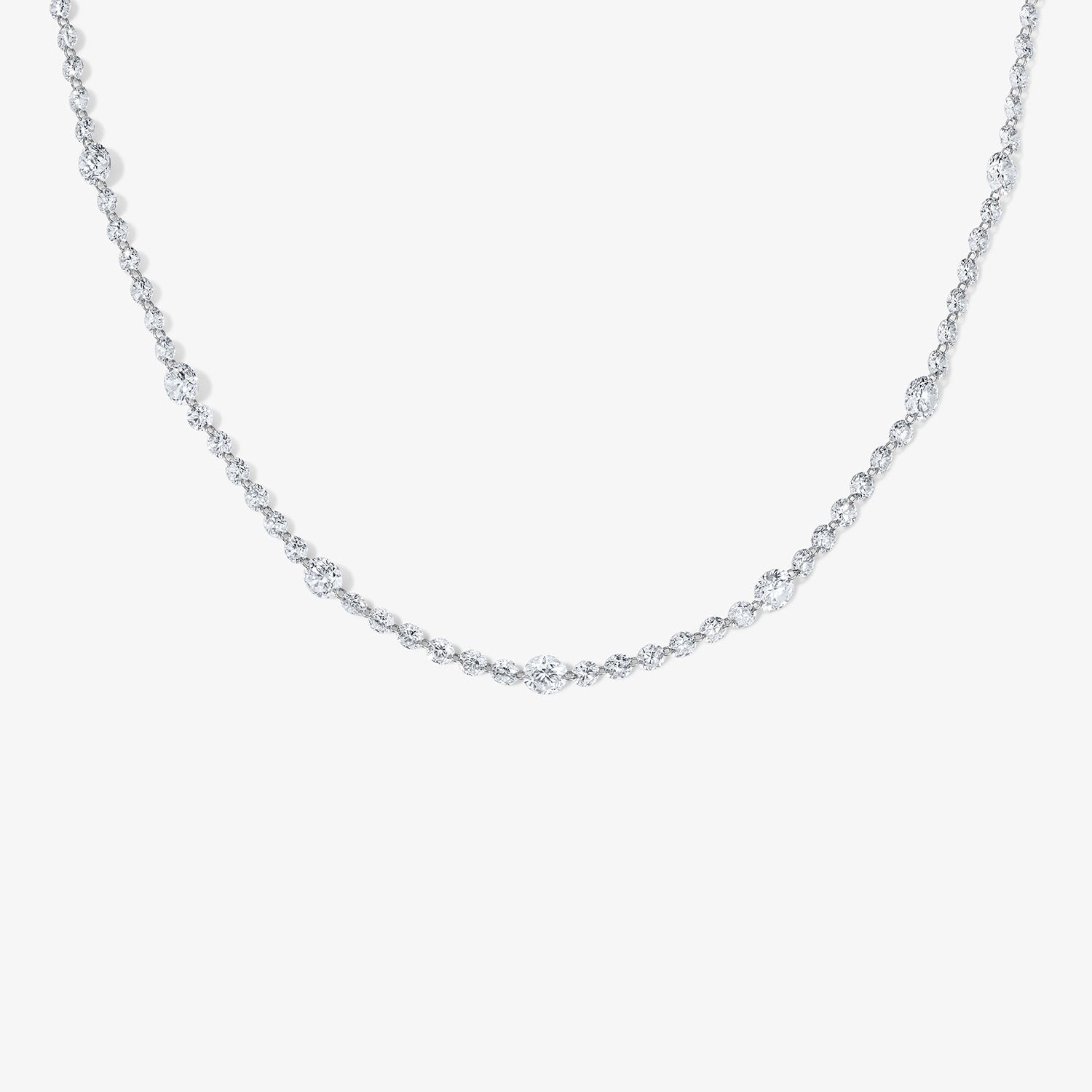 Lola Lab Grown Drilled Diamond Necklace