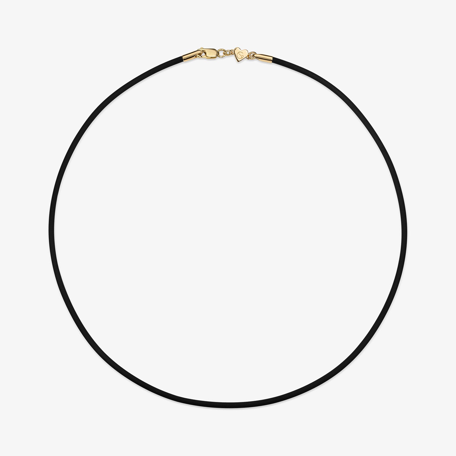 Kendall Black Rubber Cord | Stephanie Gottlieb