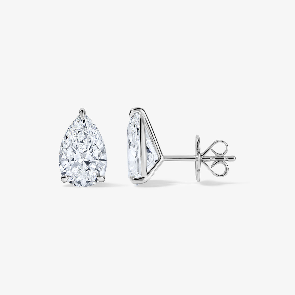 Lab Grown Diamond Pear Studs
